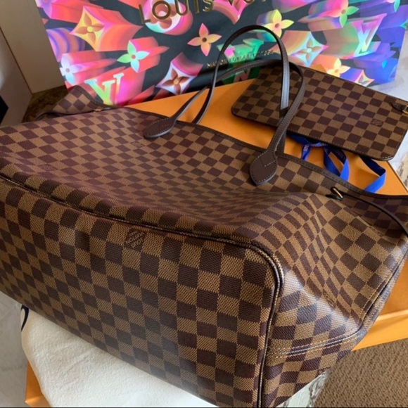 Neverfull Damier Ebene GM - Picture 4 of 14